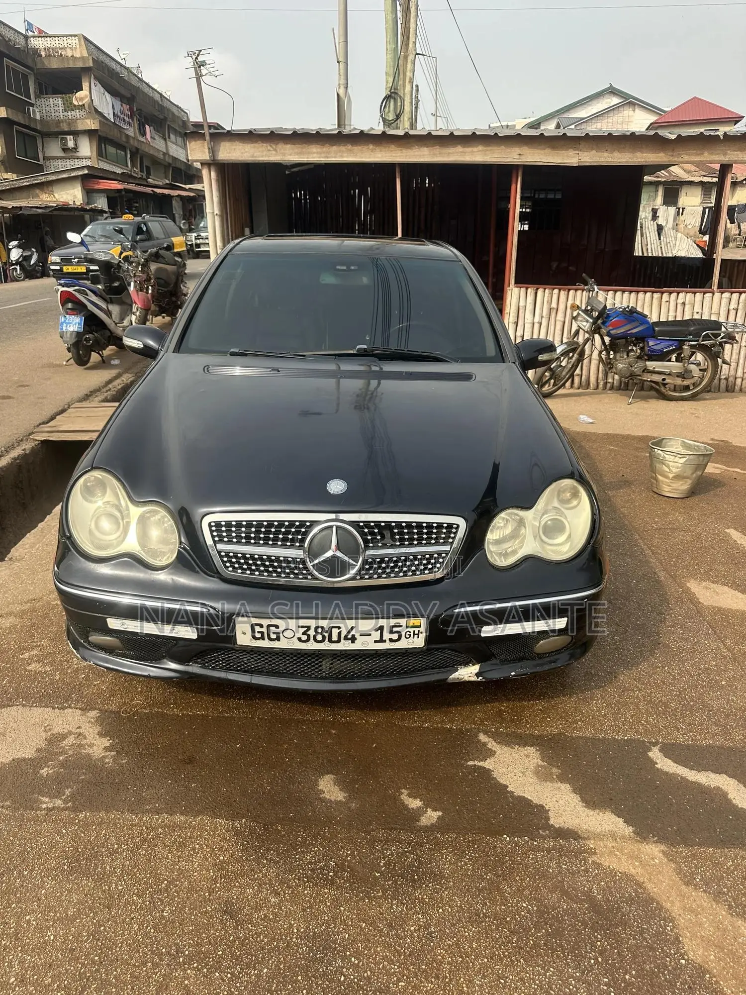 Mercedes-Benz C230 2008 Black