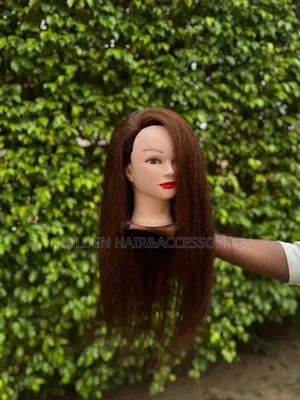 Manniquin With 100% Human Hair