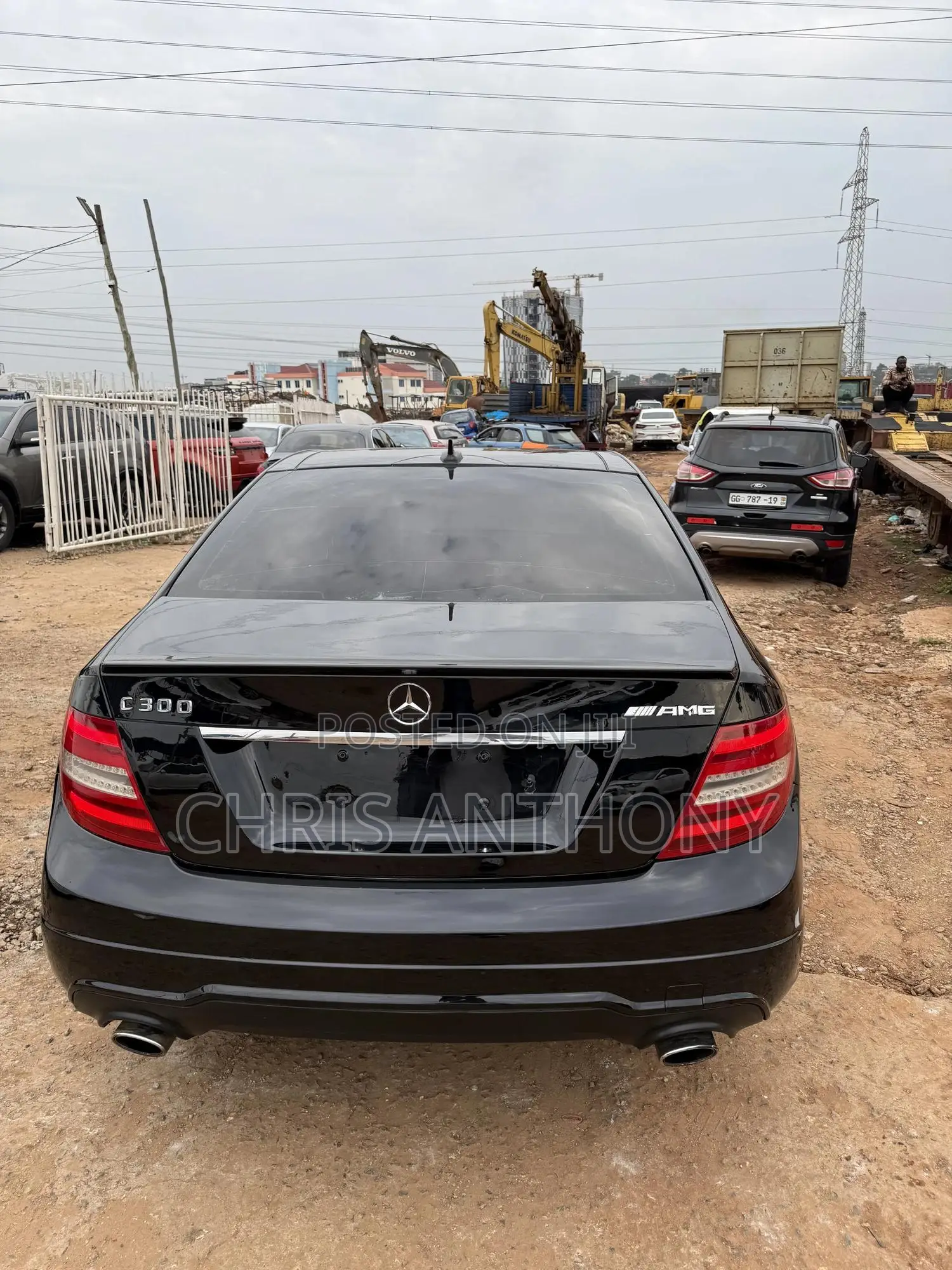Mercedes-Benz C300 2013 Black
