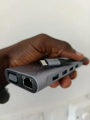 11in1 Usb Type C Dock Station Adapter Hub(Hdmi/Vga/Memory Card/Rj45)