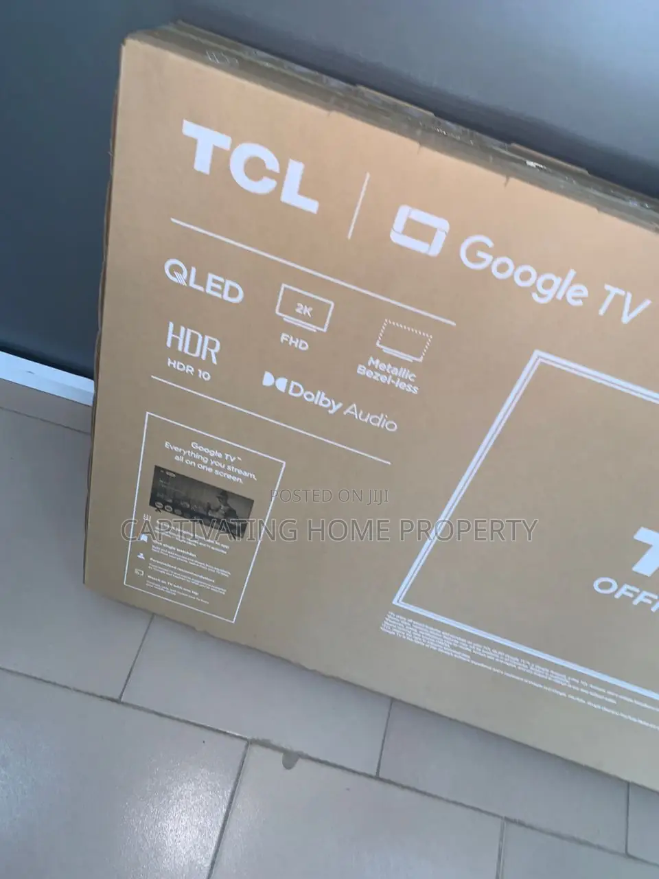 TCL Smart Tv (50inch Qled) Netflix, Prime, Google, Bluetooth More