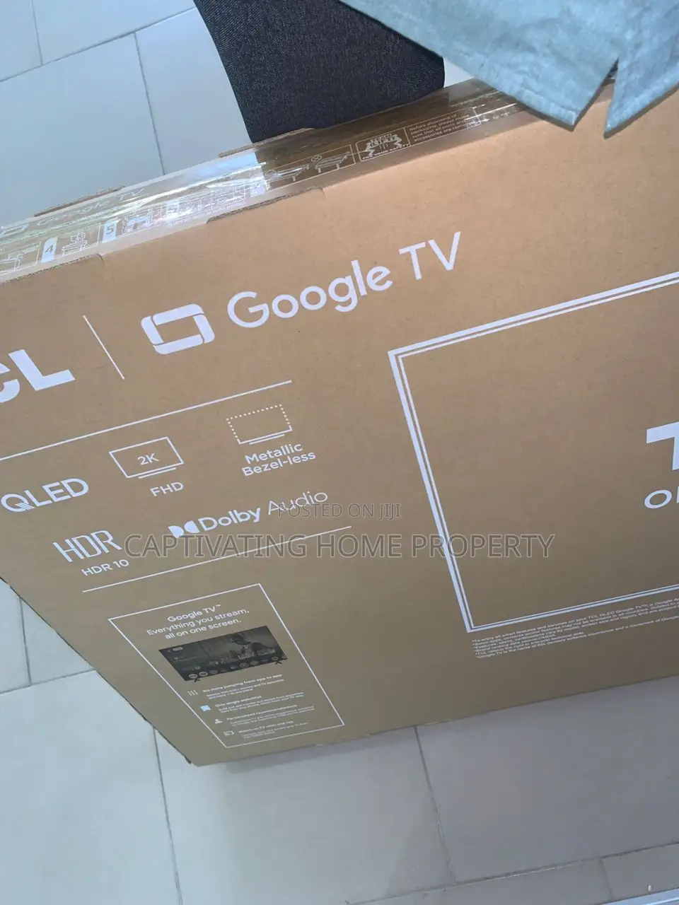 TCL Smart Tv (50inch Qled) Netflix, Prime, Google, Bluetooth More