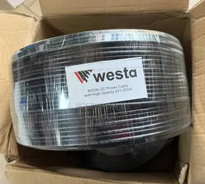 Westa 200m Coaxial Cable With Power Rg59 Cable