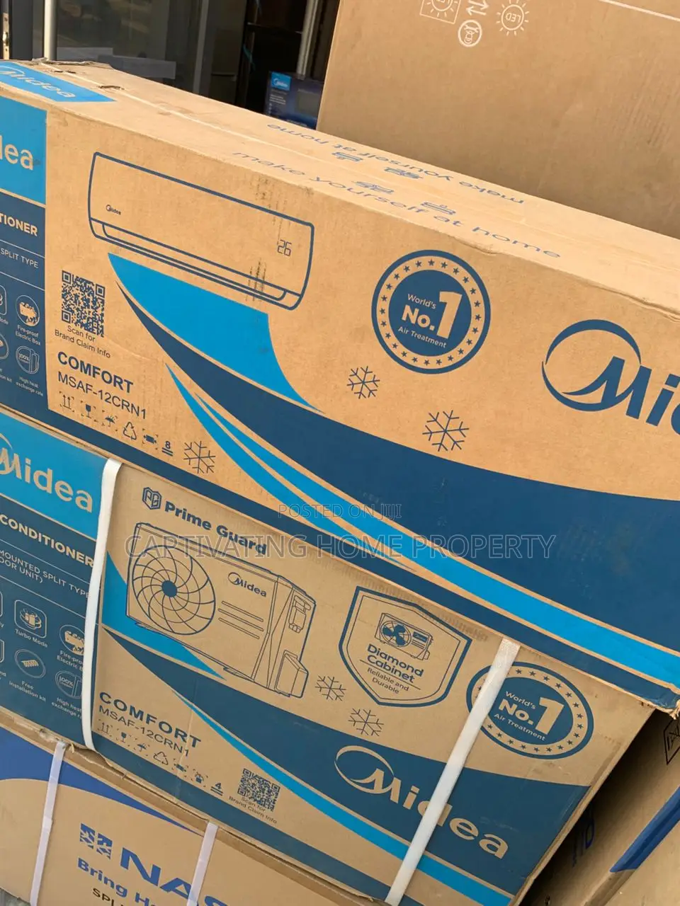 Midea Air Conditioner (1.5hp) Brand New