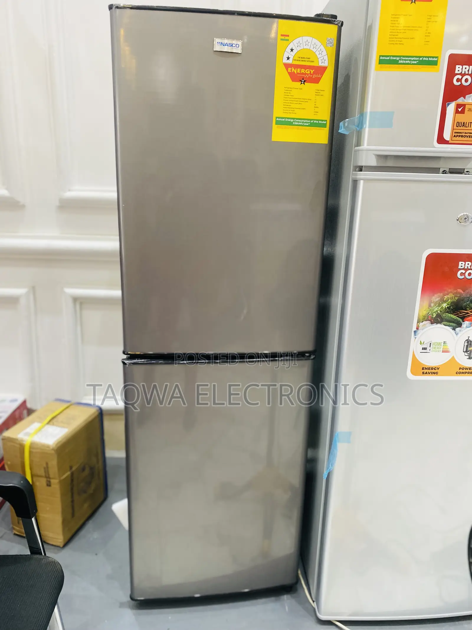 Fridge $ Freezer Nasco 158 Liters Fridge
