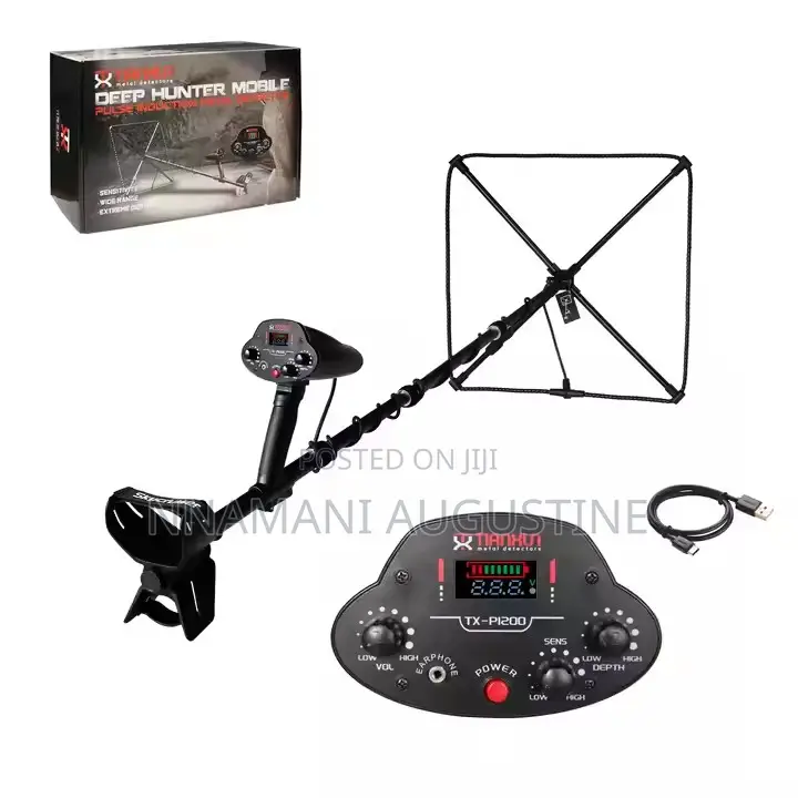 Th-t80 Long Range Metal Detector 10m Deep