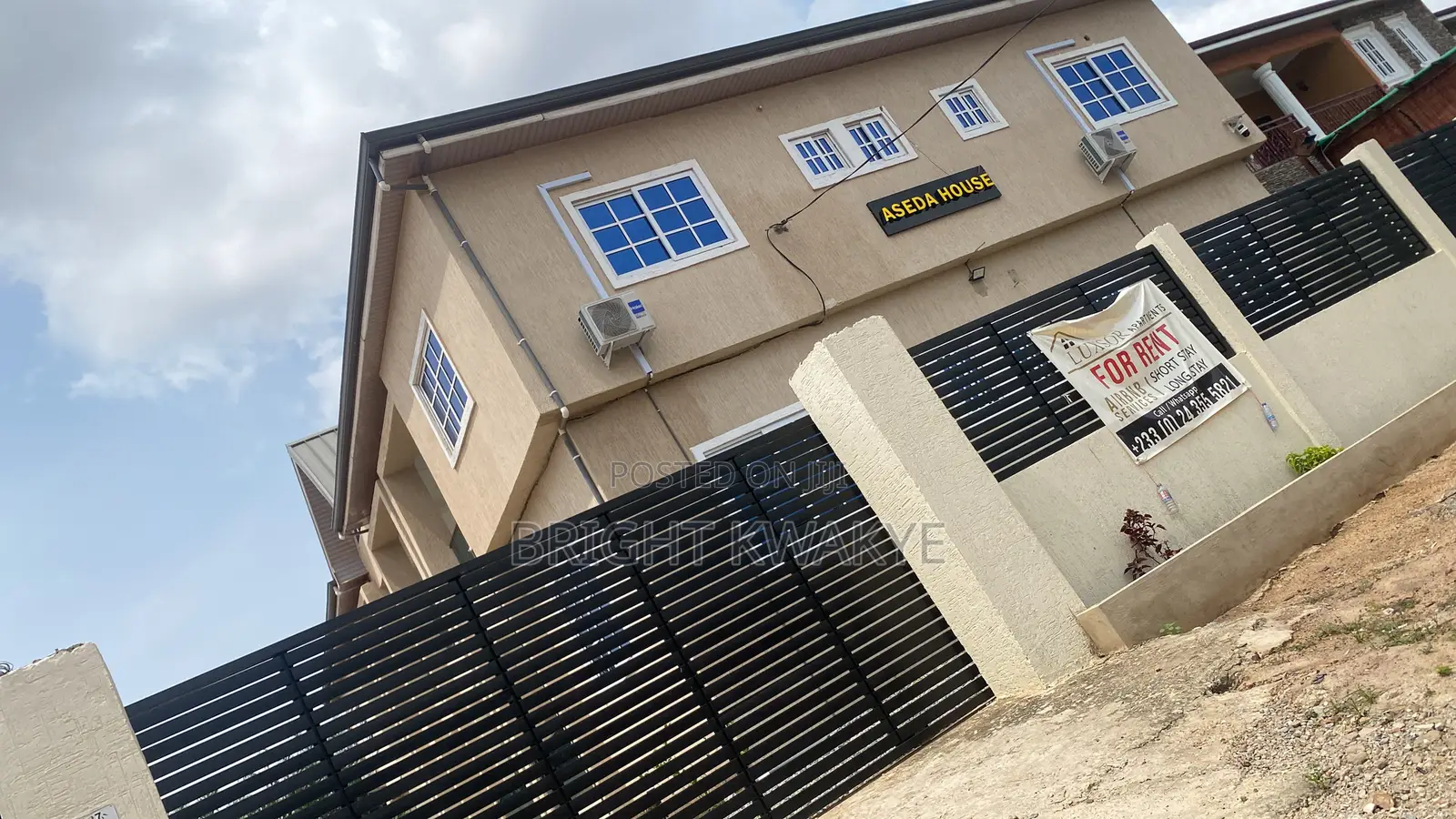 Furnished 2bdrm Apartment in Aseda House, Pokuase for rent