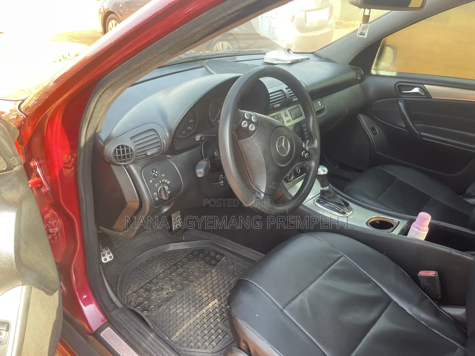 Mercedes-Benz C230 2014 Red