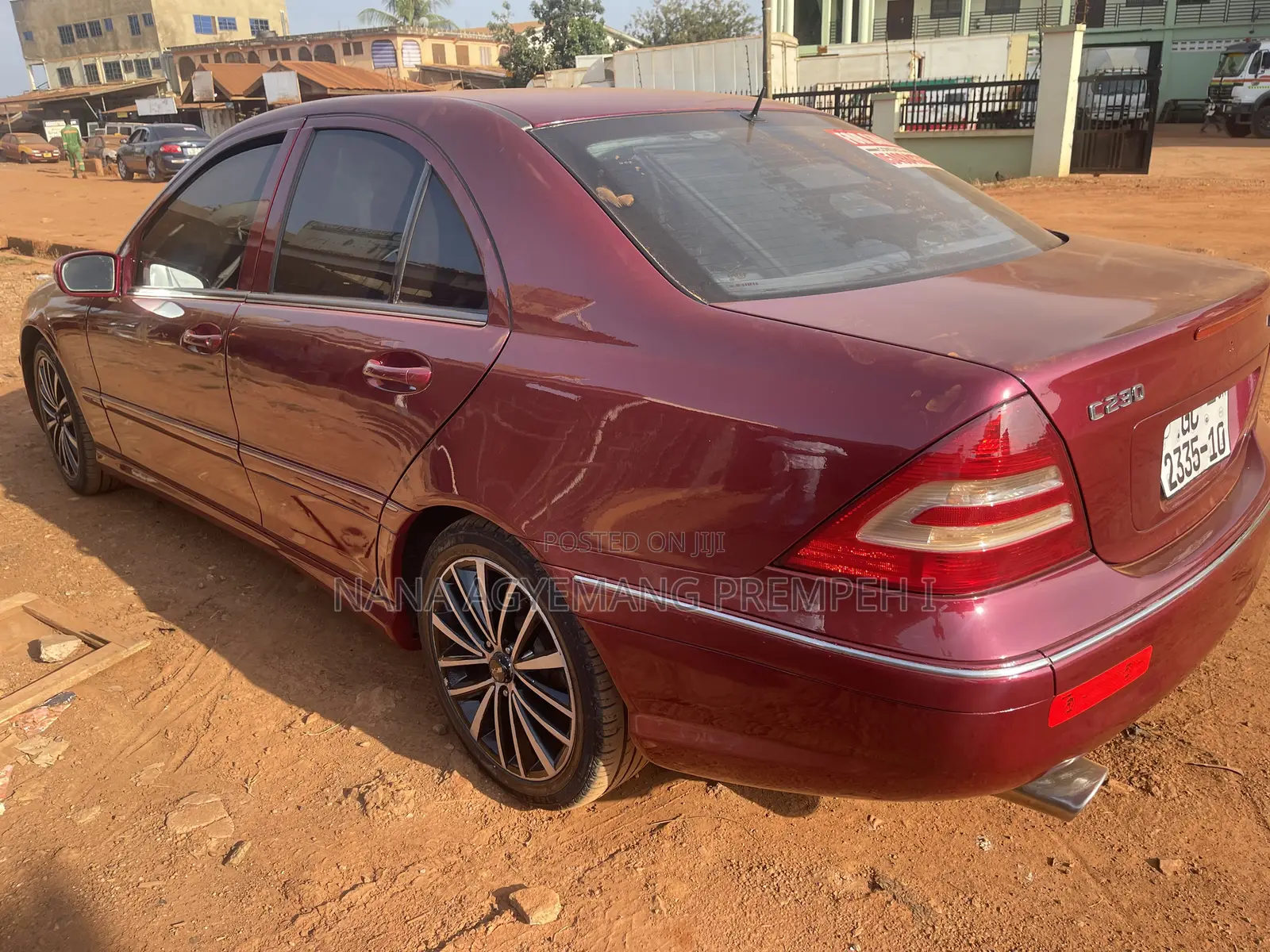 Mercedes-Benz C230 2014 Red