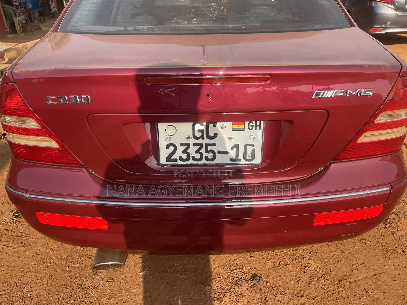 Mercedes-Benz C230 2014 Red