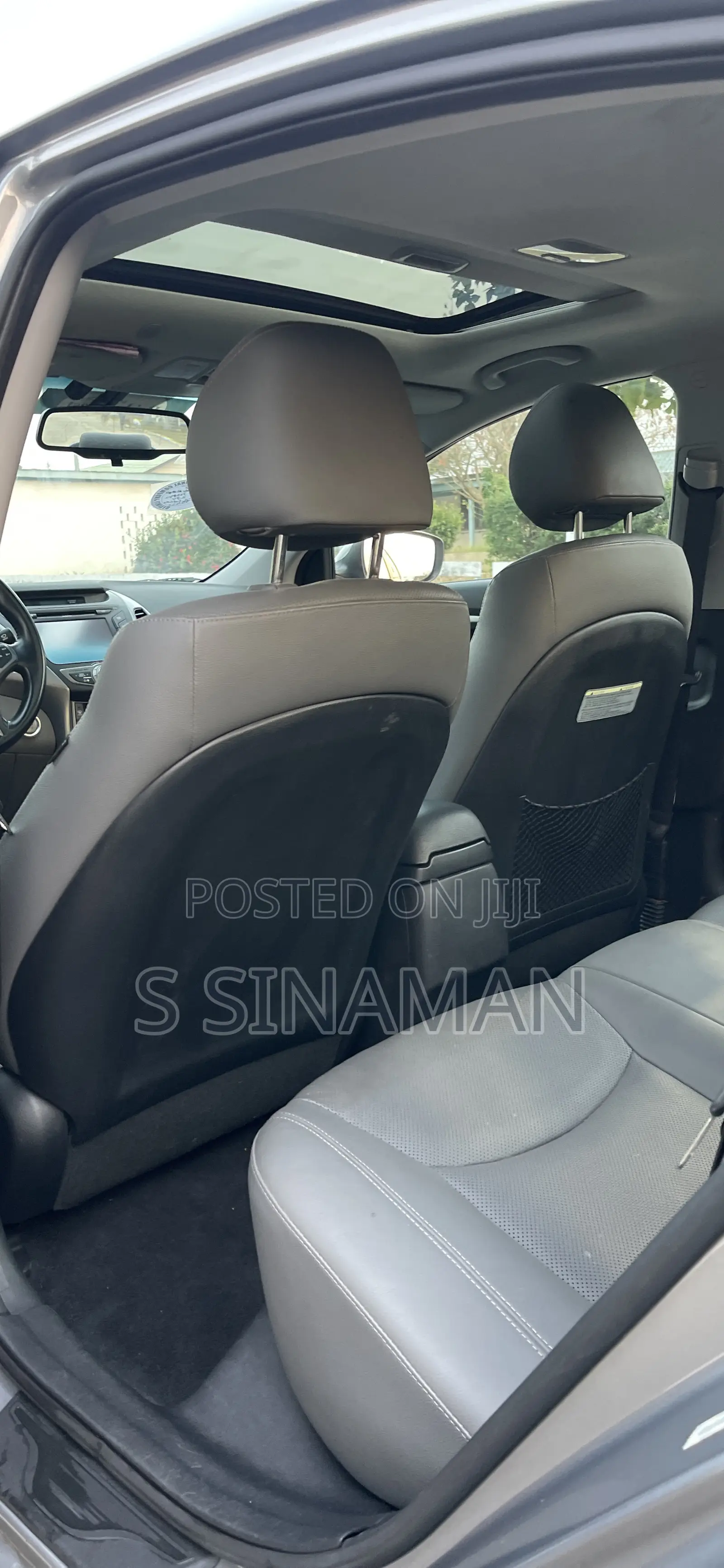 Hyundai Elantra Limited 4dr Sedan (1.8L 4cyl 6A) 2015 Gray