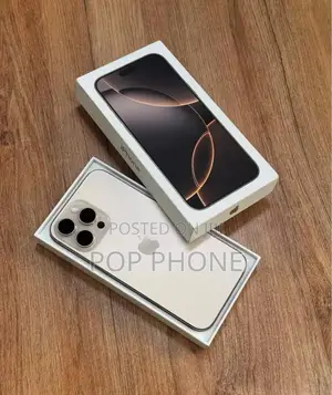New Apple iPhone 16 Pro Max 256 GB Gold