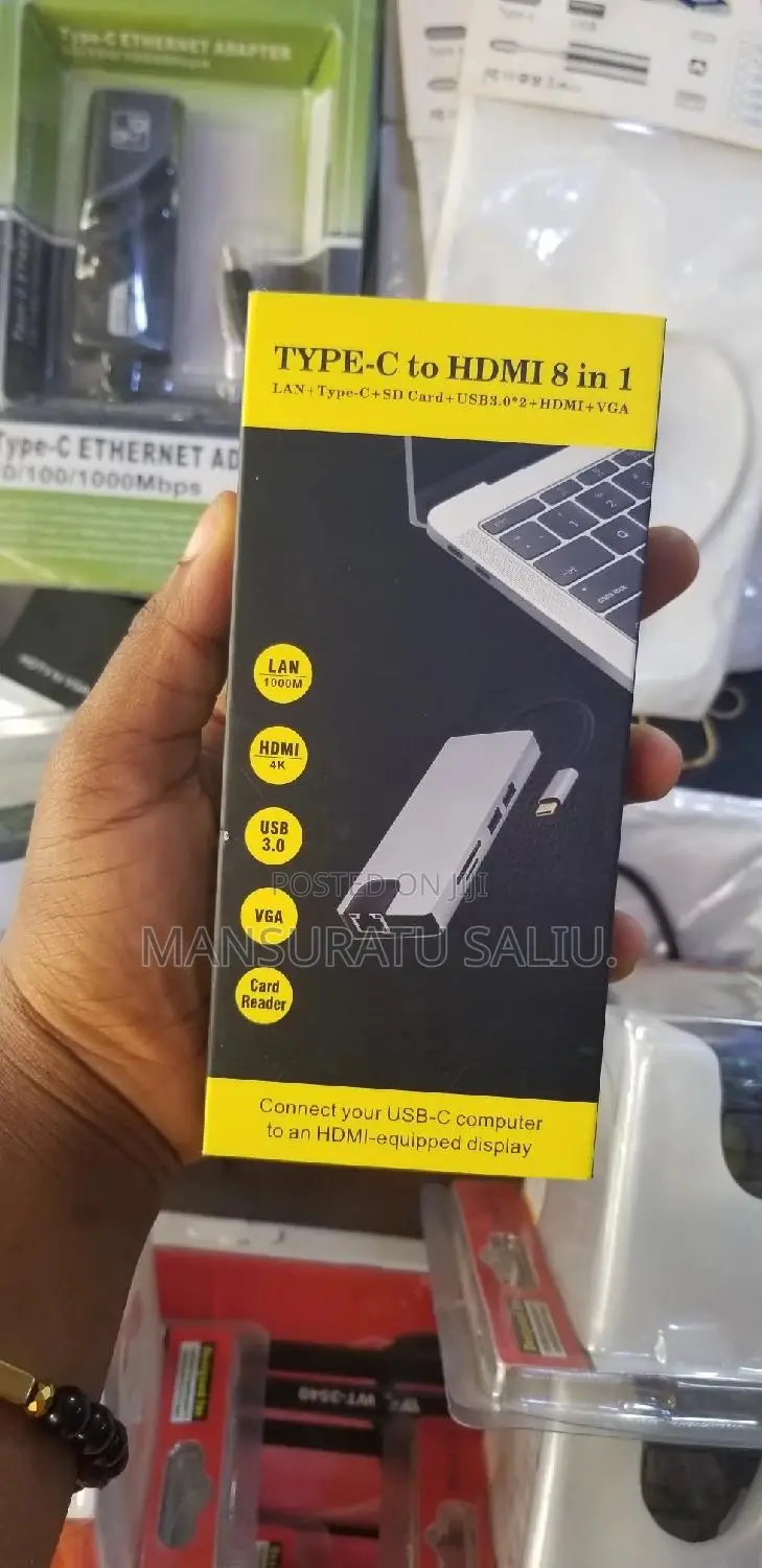 Type C to Hdmi Adapter 8in1