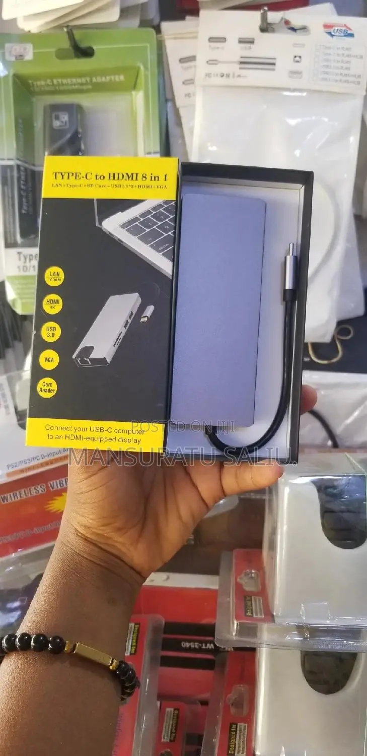 Type C to Hdmi Adapter 8in1