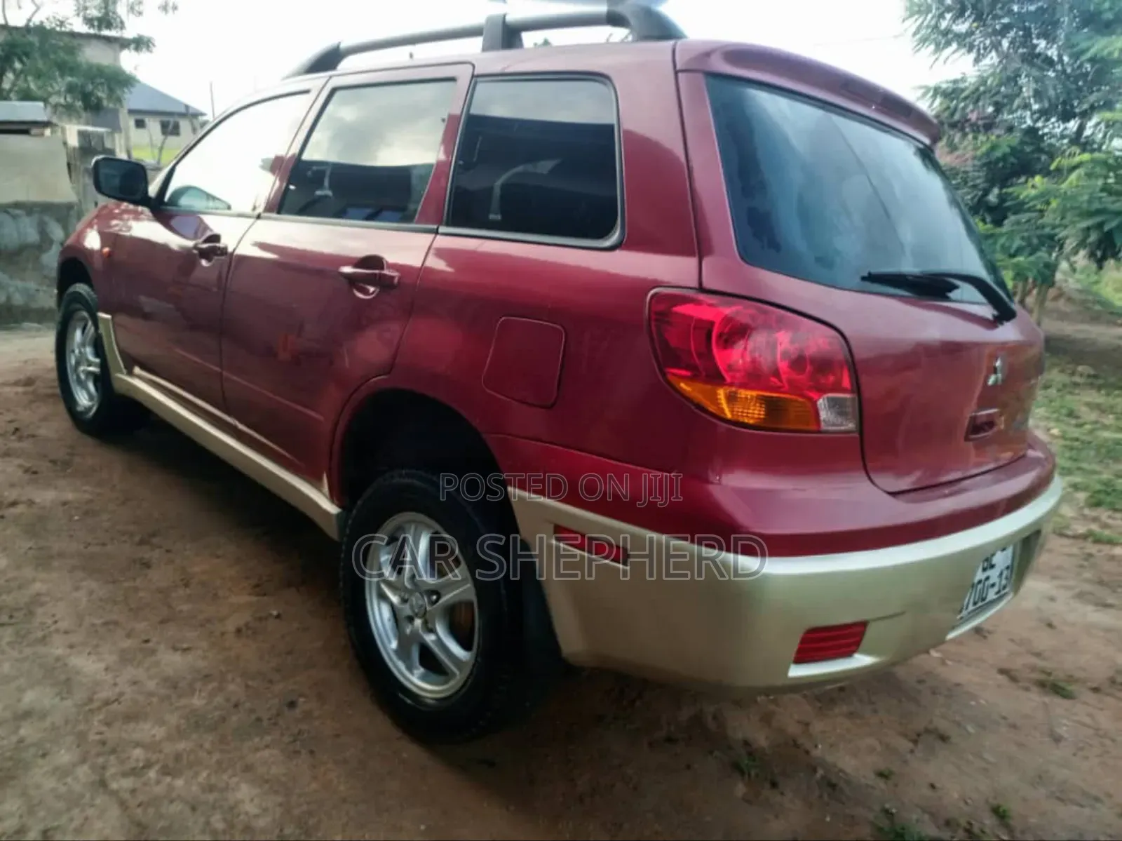 Mitsubishi Outlander 2008 Red