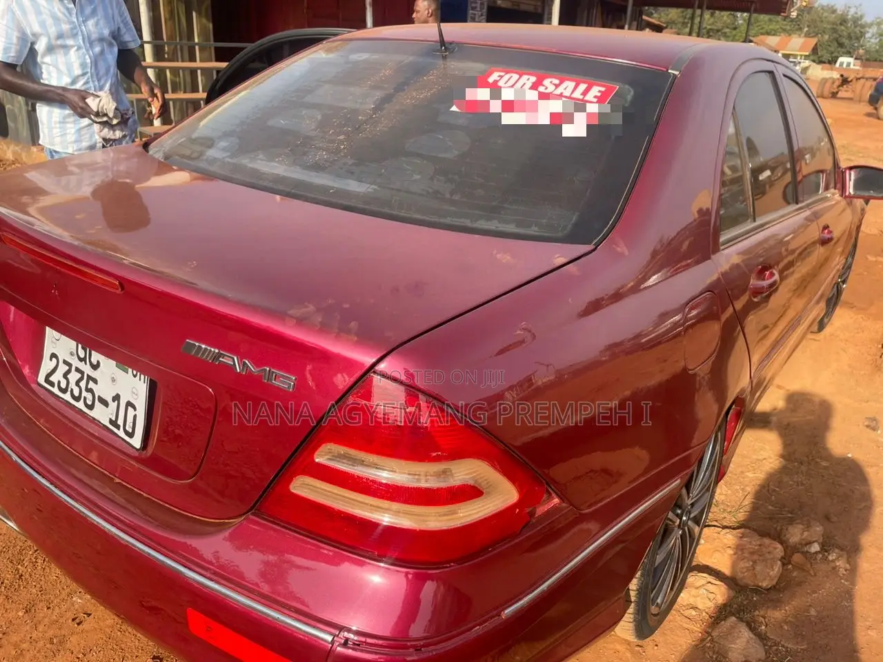 Mercedes-Benz C230 2014 Red