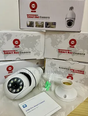 Bulb Shaped Portable CCTV Camera (Wi-Fi)