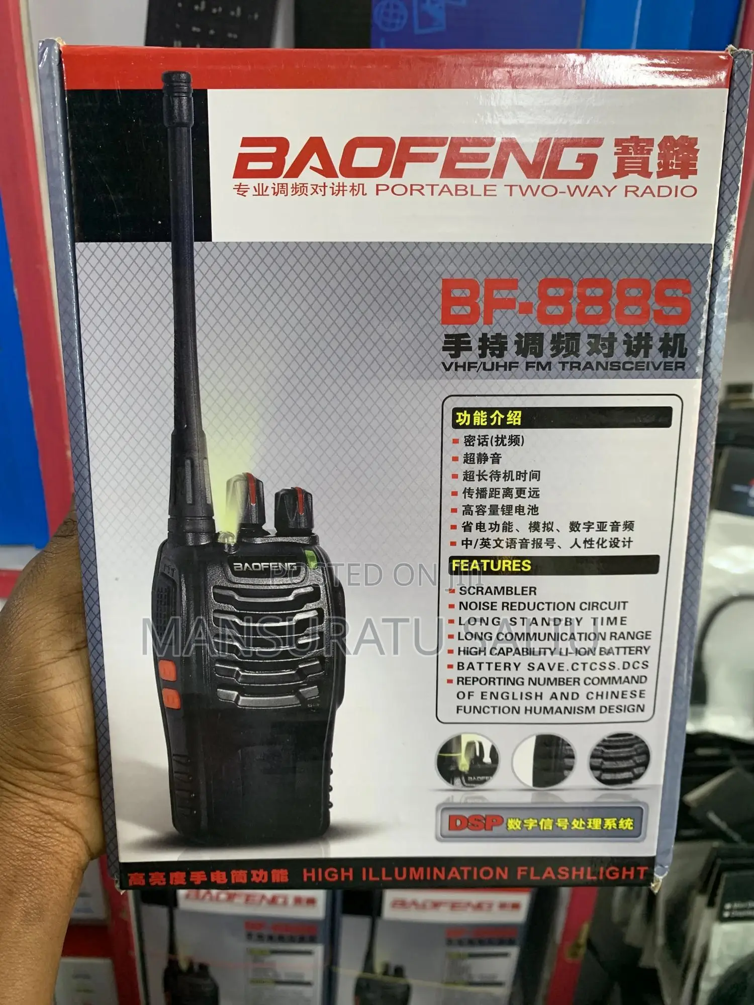 Baofeng Bf -888s Walkie Talkie