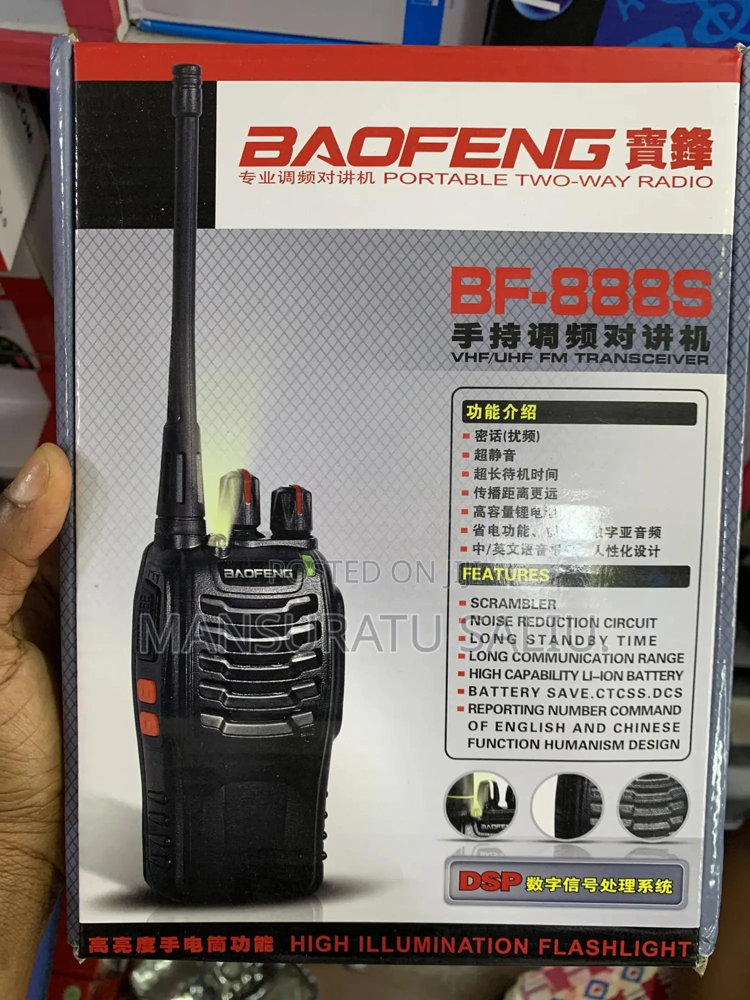 Baofeng Bf -888s Walkie Talkie