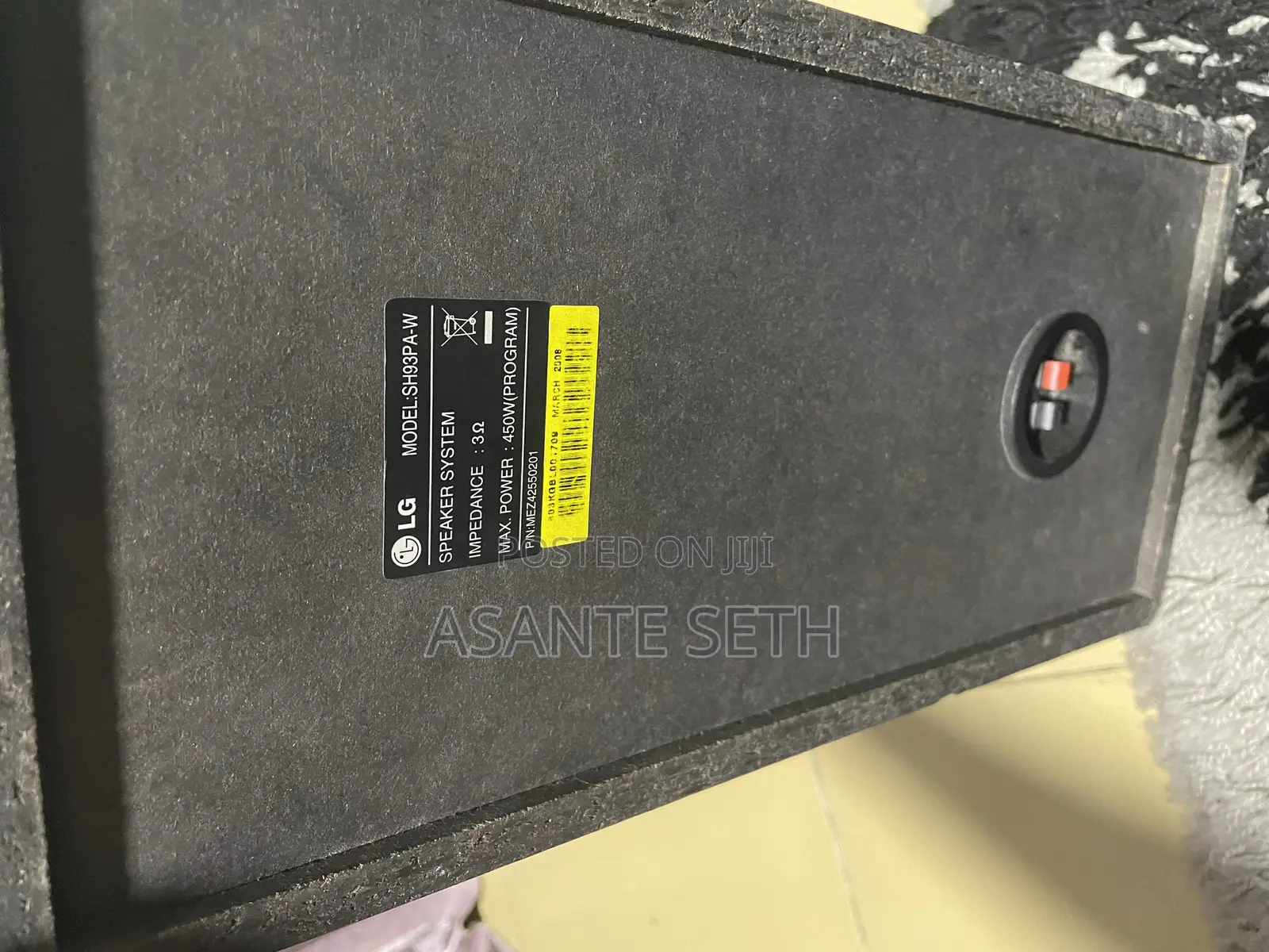 Powerful Lg Passive 450watts Subwoofer Bass