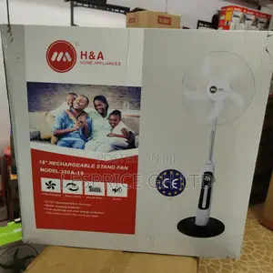 An 18 Inch H a Fan That Is Rechargeable
