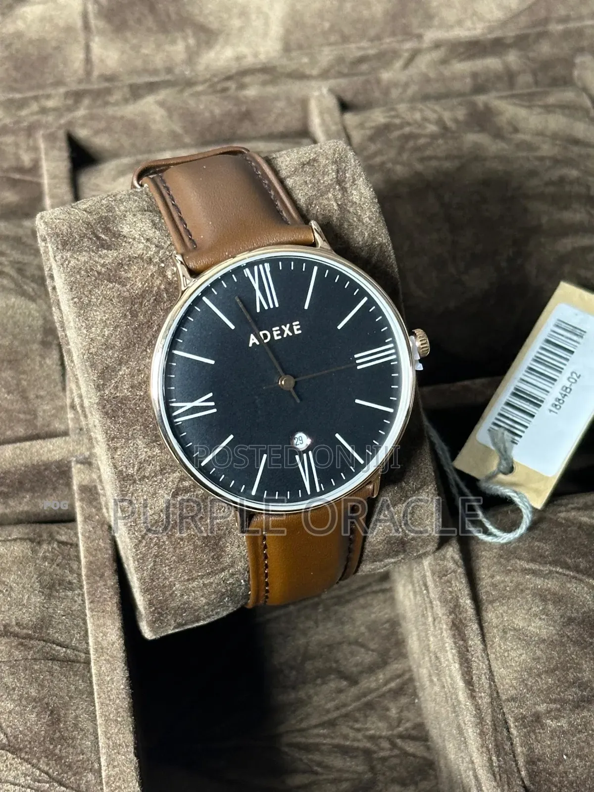 Adexe Grande 1890b-02 Leather Watch