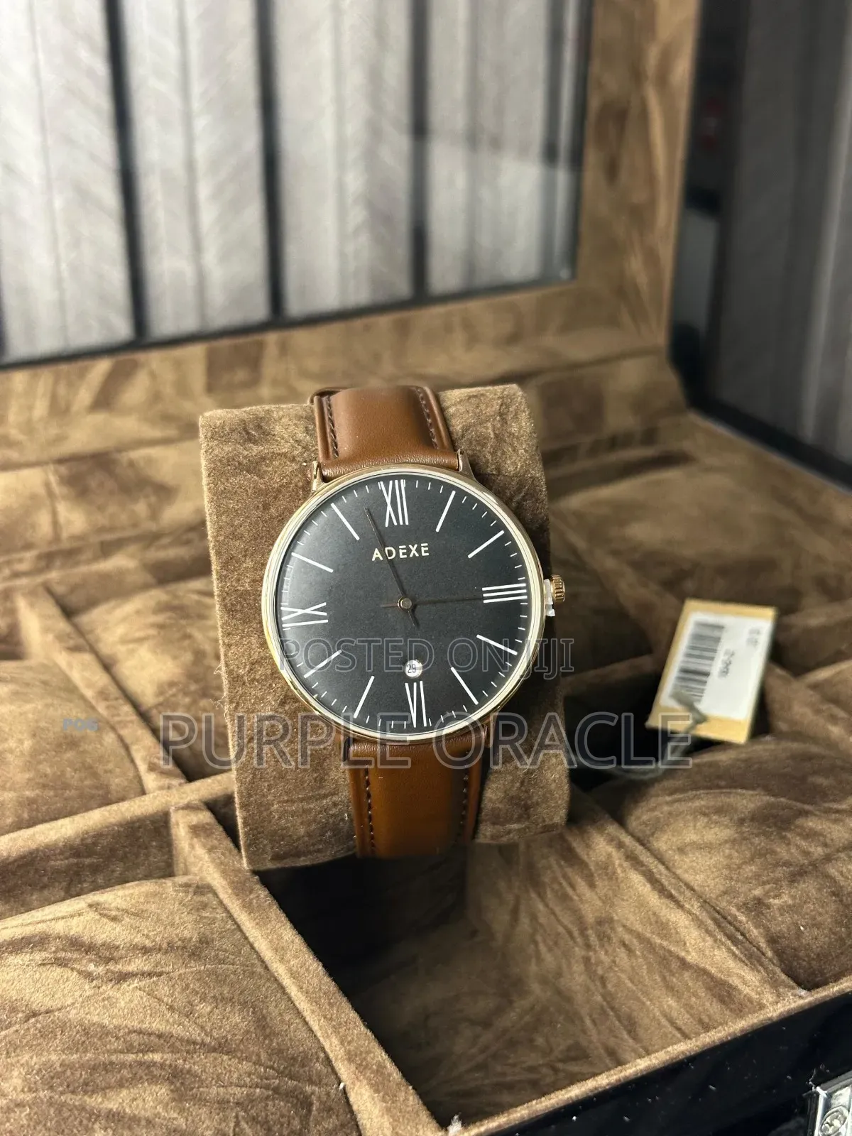 Adexe Grande 1890b-02 Leather Watch