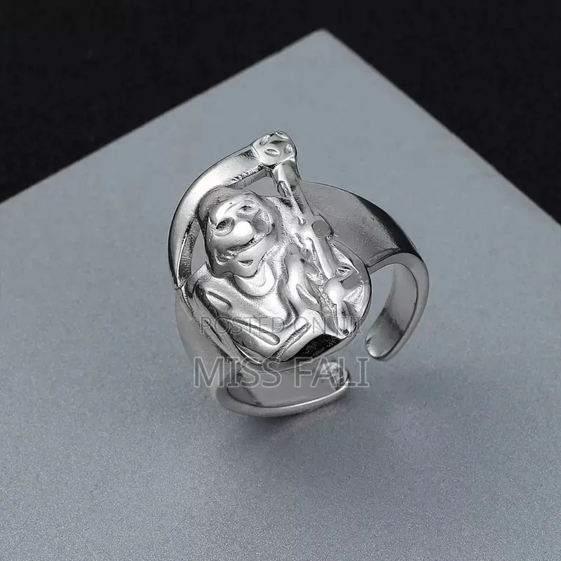 Silver and Golden Muse Ring.
