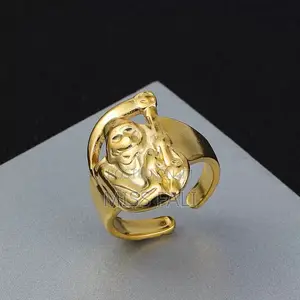 Silver and Golden Muse Ring.
