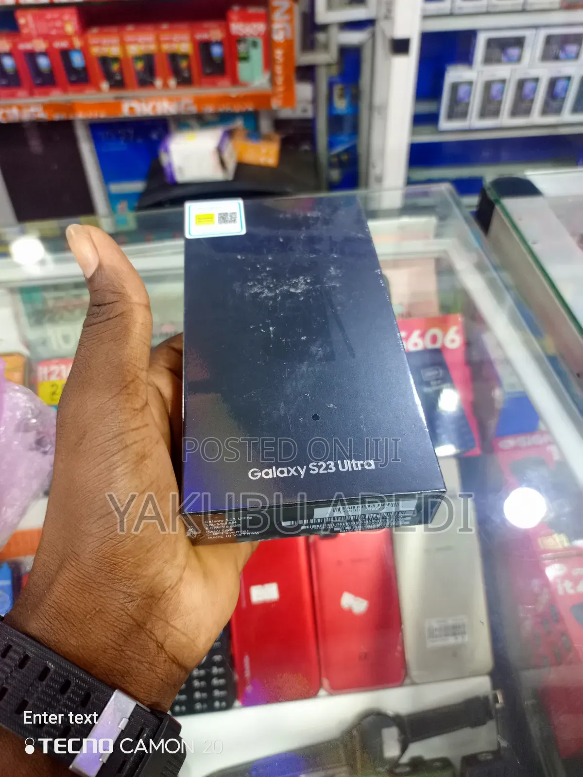 New Samsung Galaxy S23 Ultra 256 GB Black