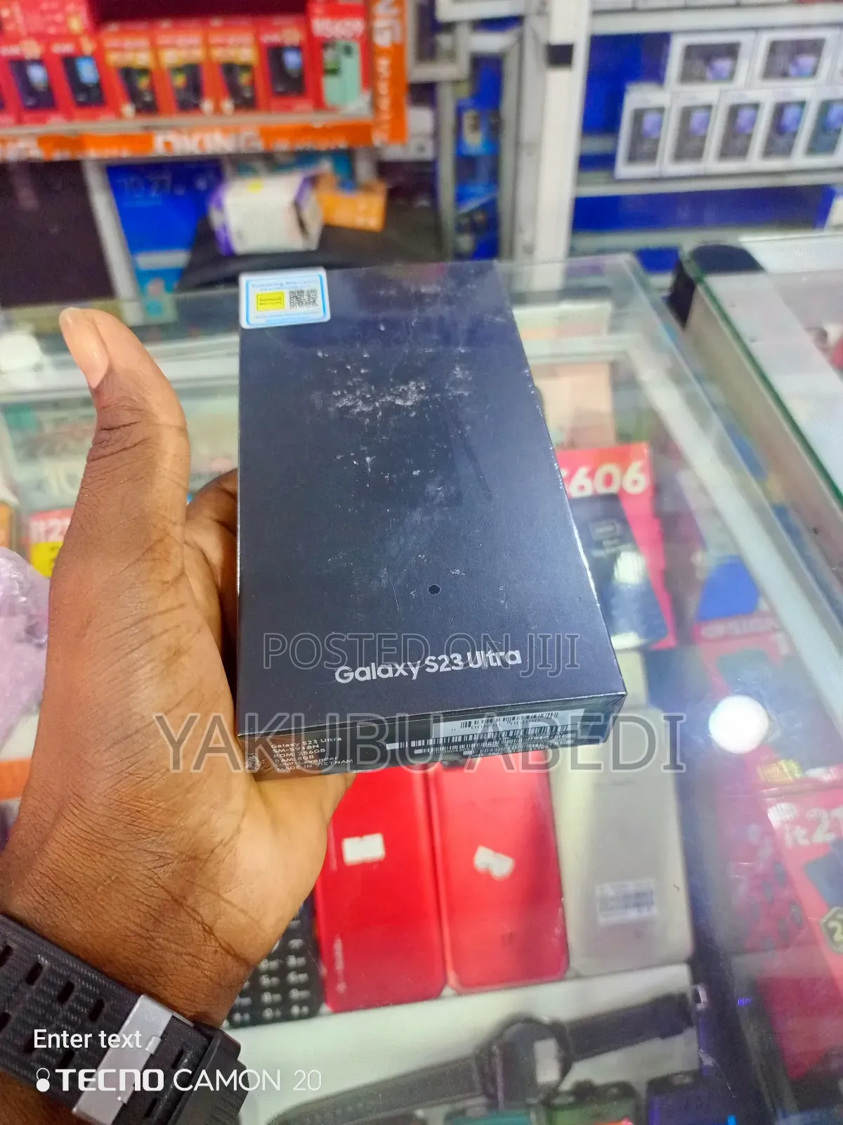 New Samsung Galaxy S23 Ultra 256 GB Black