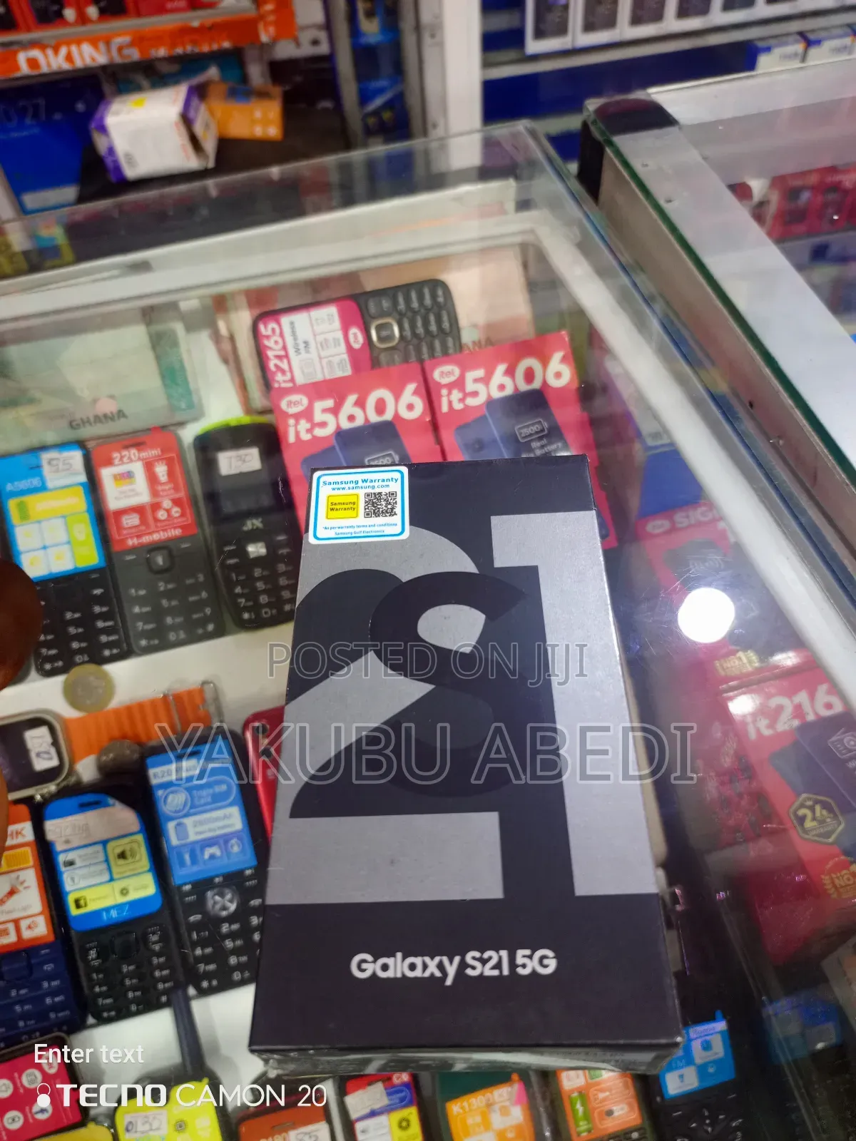New Samsung Galaxy S21 5G 128 GB Purple