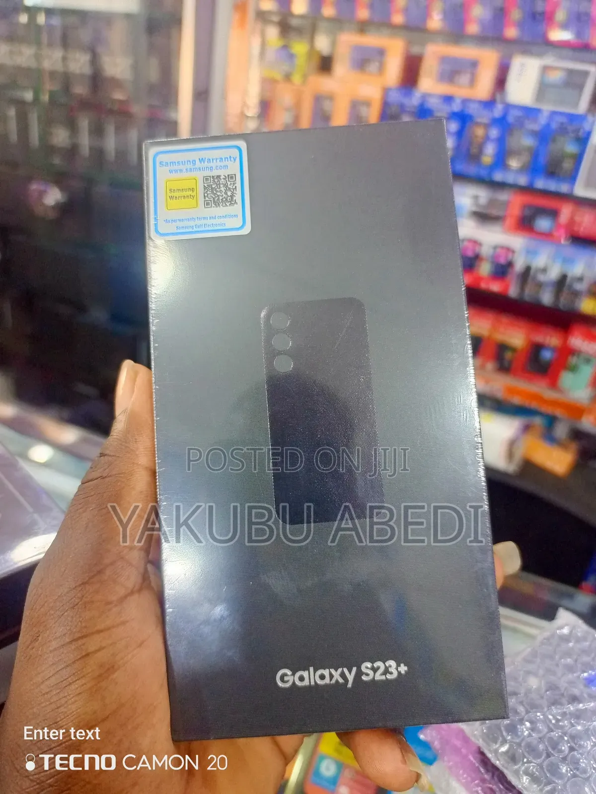 New Samsung Galaxy S23+ 256 GB Black