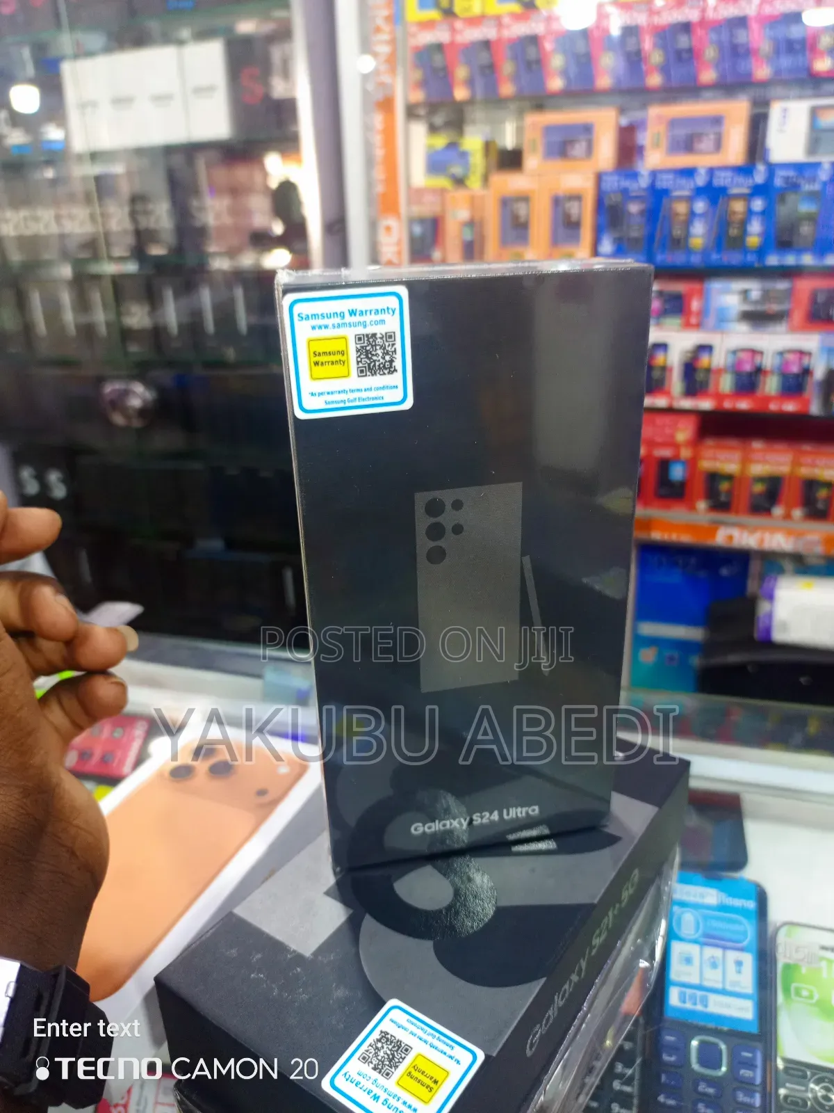 New Samsung Galaxy S24 Ultra 256 GB Black