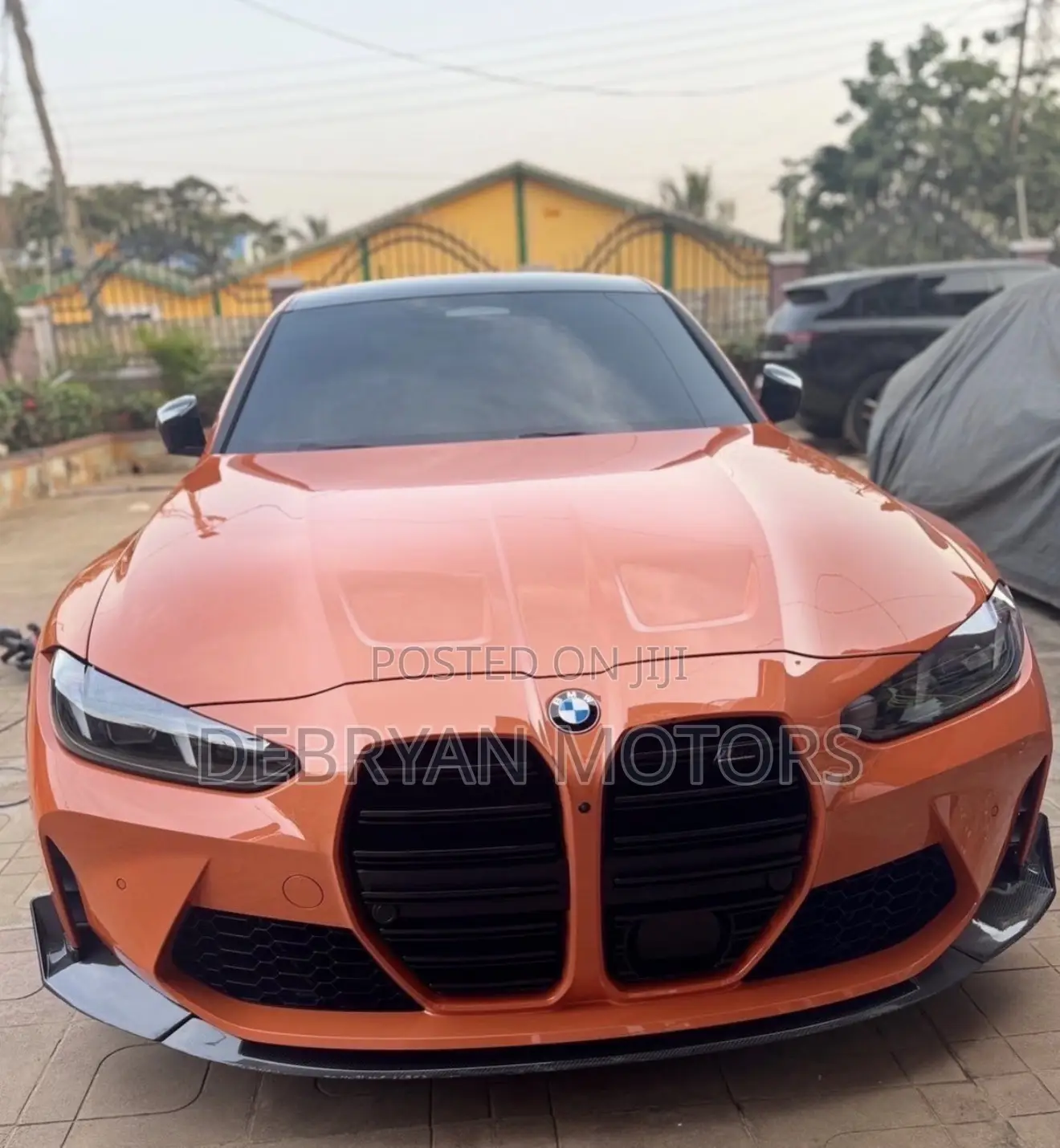 BMW M3 Competition xDrive Sedan 2025 Orange
