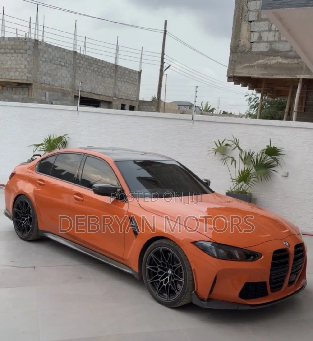 BMW M3 Competition xDrive Sedan 2025 Orange