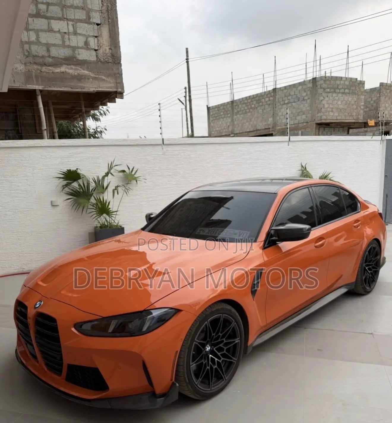 BMW M3 Competition xDrive Sedan 2025 Orange