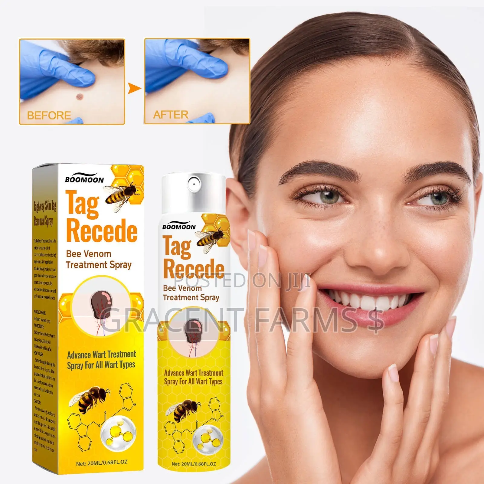 Tag Recede Bee Venom Treatment Spray – (20ml)