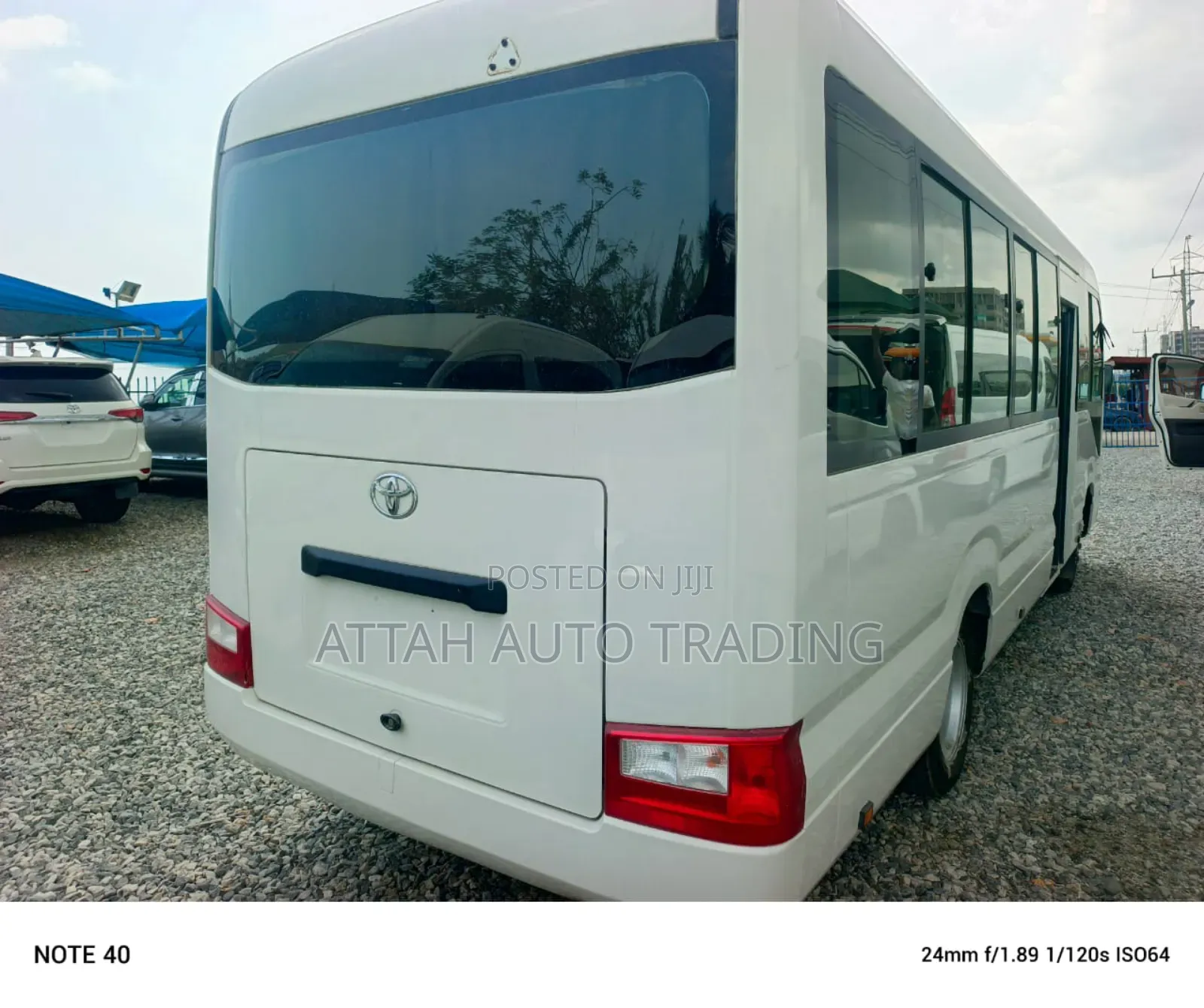 Toyota Coaster 2022 White