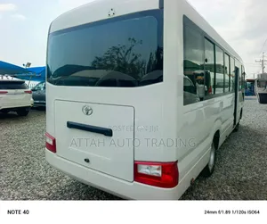 Toyota Coaster 2022 White