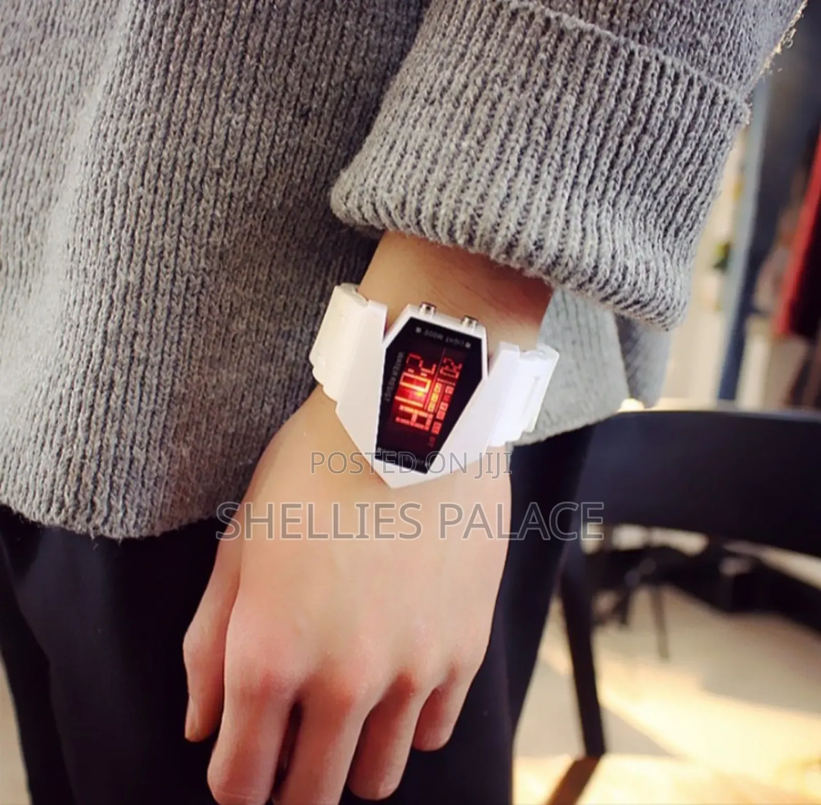 Led Student Silicone Clocks Men Women