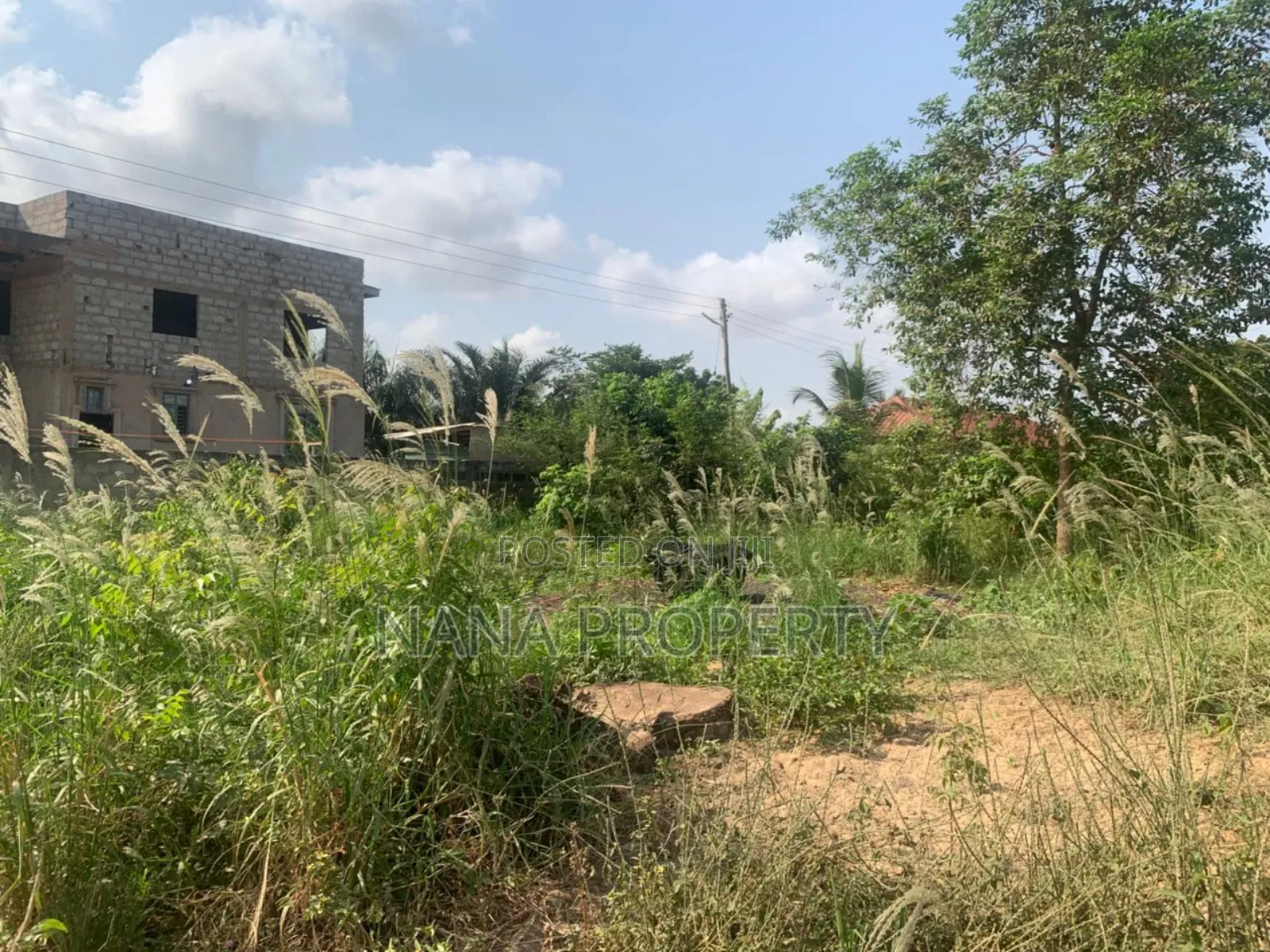 Four Plots of Land for Sale Located at Oyibi Saasabi Junction