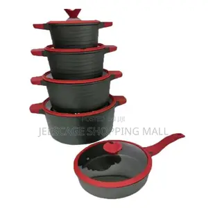 10-Piece Non-Stick Cast Aluminum Cookware Set Wholesale Retail