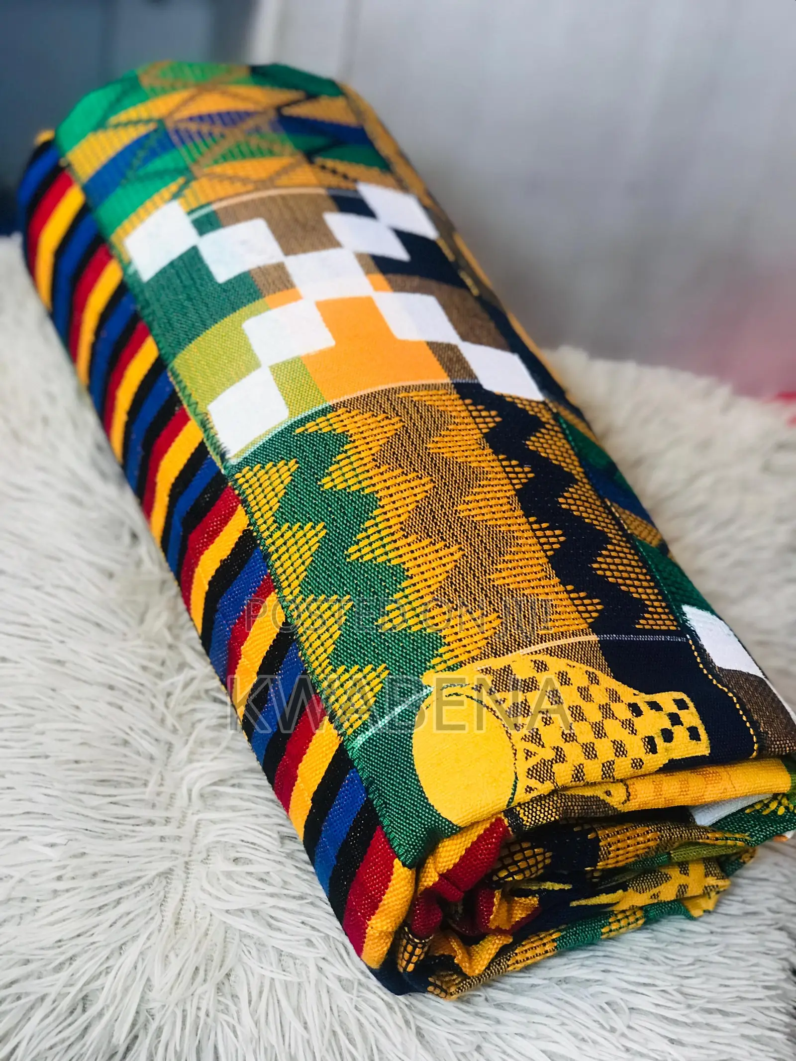 Traditional Kente and Smog (Fugu)