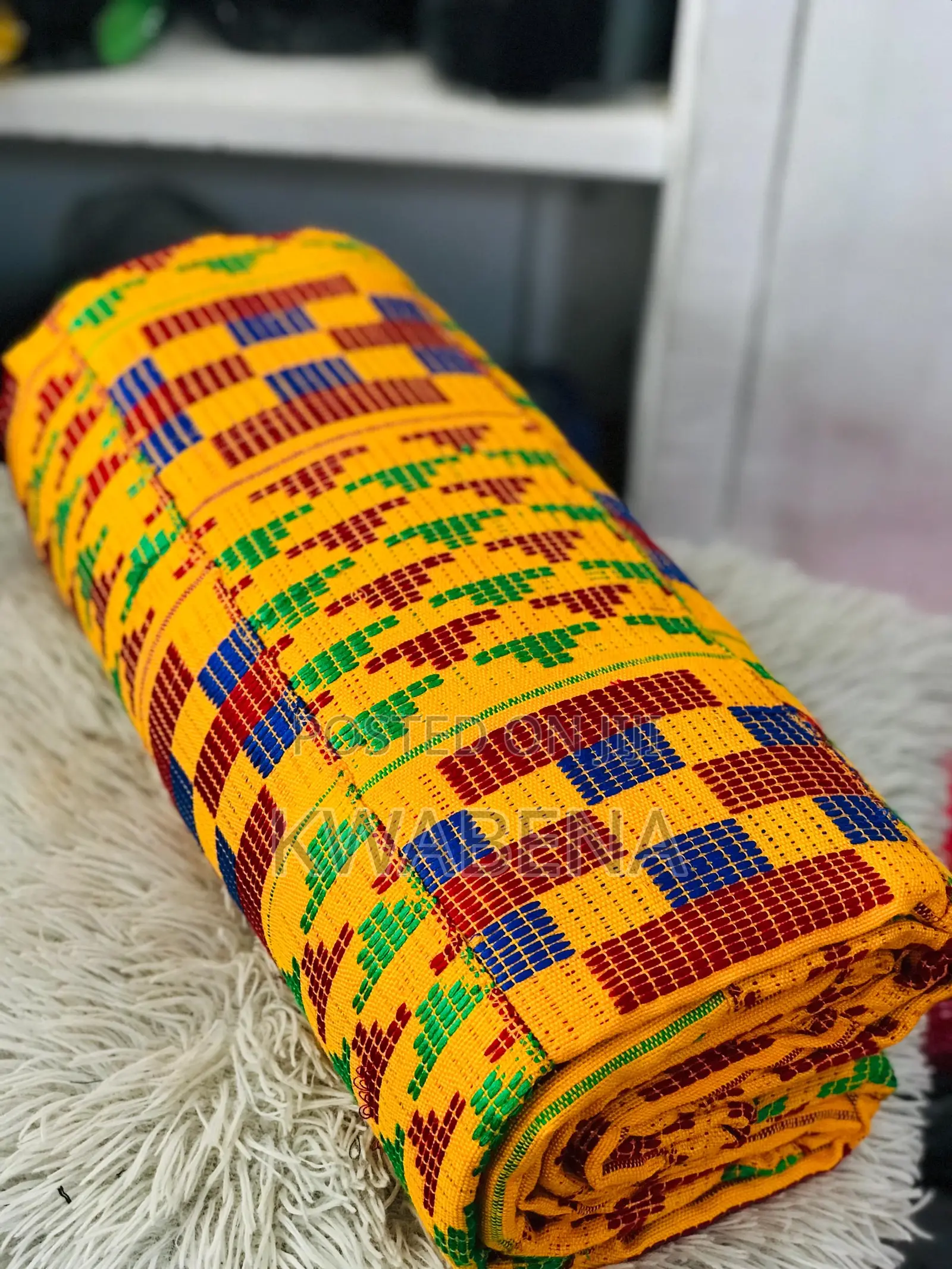 Traditional Kente and Smog (Fugu)