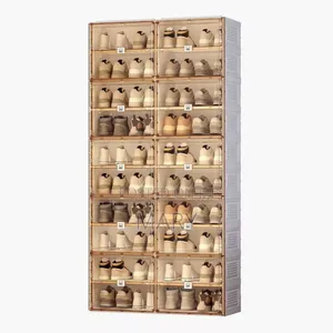 10 Door Foldable Shoes and Clothes Organizer