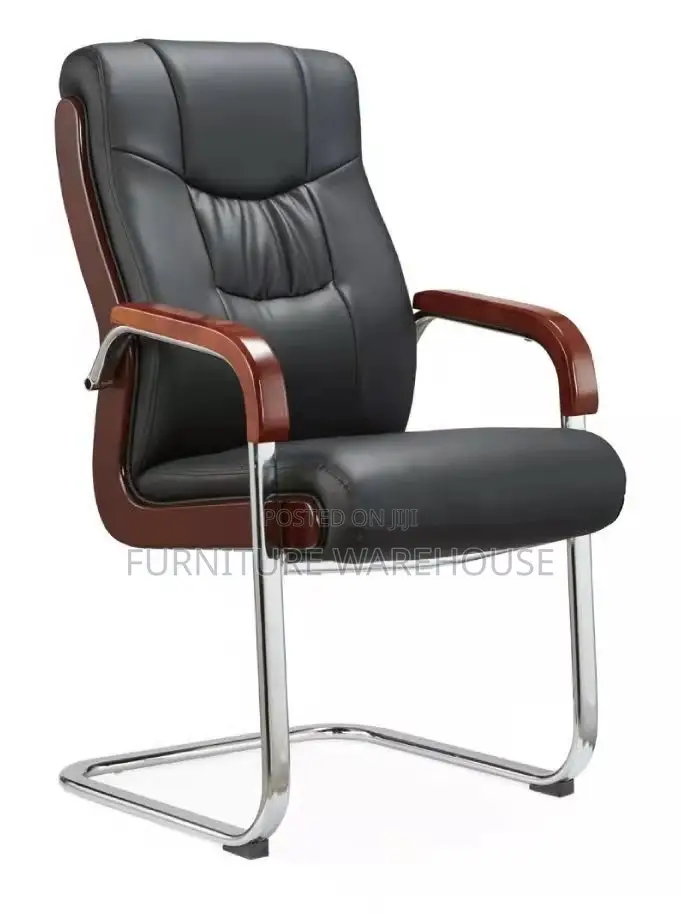 Premium Office Guest Chair With Cushioned Armrests