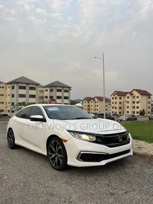 Honda Civic EX Sedan 2019 White