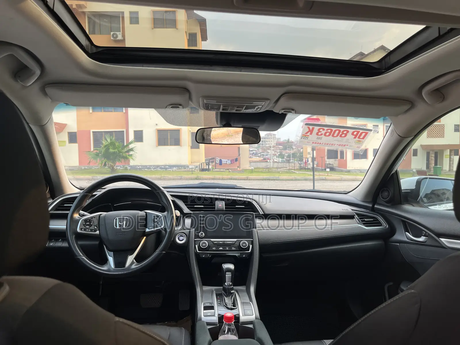 Honda Civic EX Sedan 2019 White