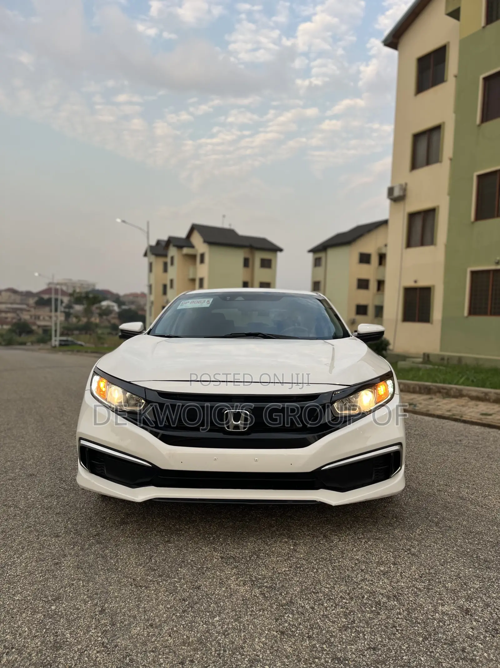 Honda Civic EX Sedan 2019 White